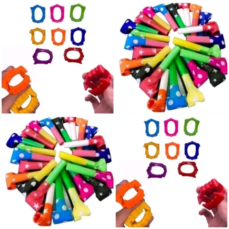 KIT COM 30 BRINQUEDOS SENDO 15 LINGUA DE SOGRA+15 DENTADURA DE VAMPIRO FESTA ANIVERSARIO LEMBRANCINHA E PRENDA