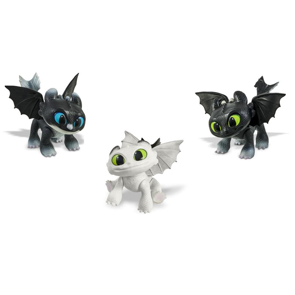 Boneco Dragão Baby Como Treinar seu Dragão 20 Cm Dreamworks Dusk Dawn Eclipse