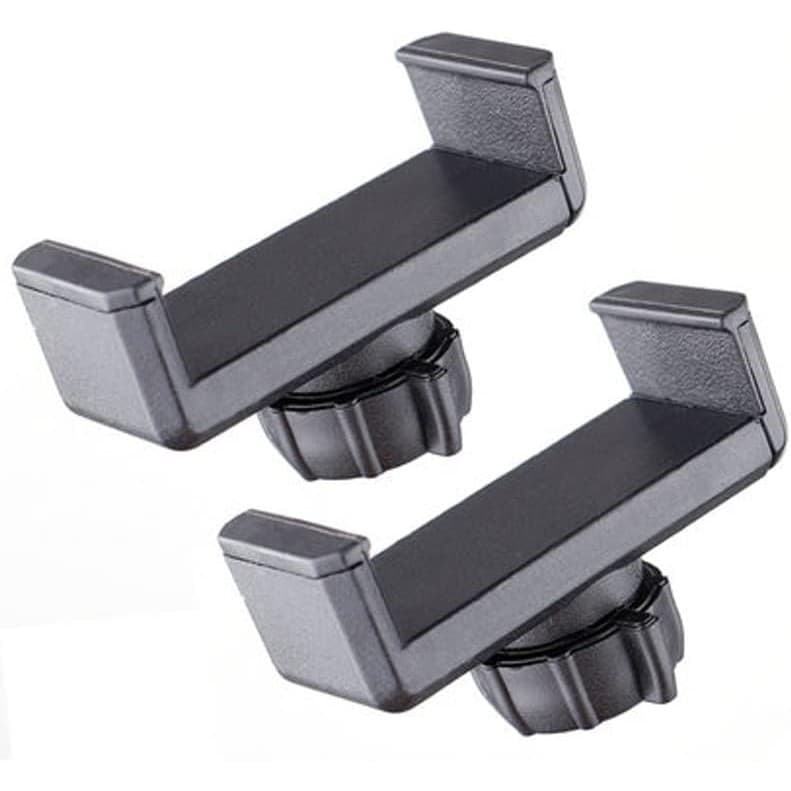 Suporte De Telefone Com Luz Anelar De 2 Pacotes Braçadeira De Substituição 17 Mm Base De Clipe De Furo Esférico Giratóri