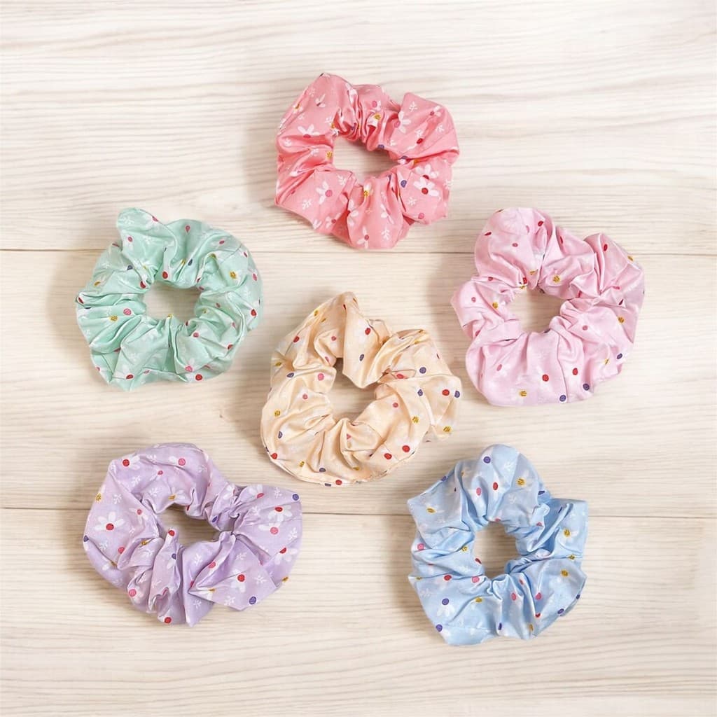 3 PCS/6 PCS Xuxinhas de cetim Prendedor de cabelo/ Xuxa Scrunchie Cetim