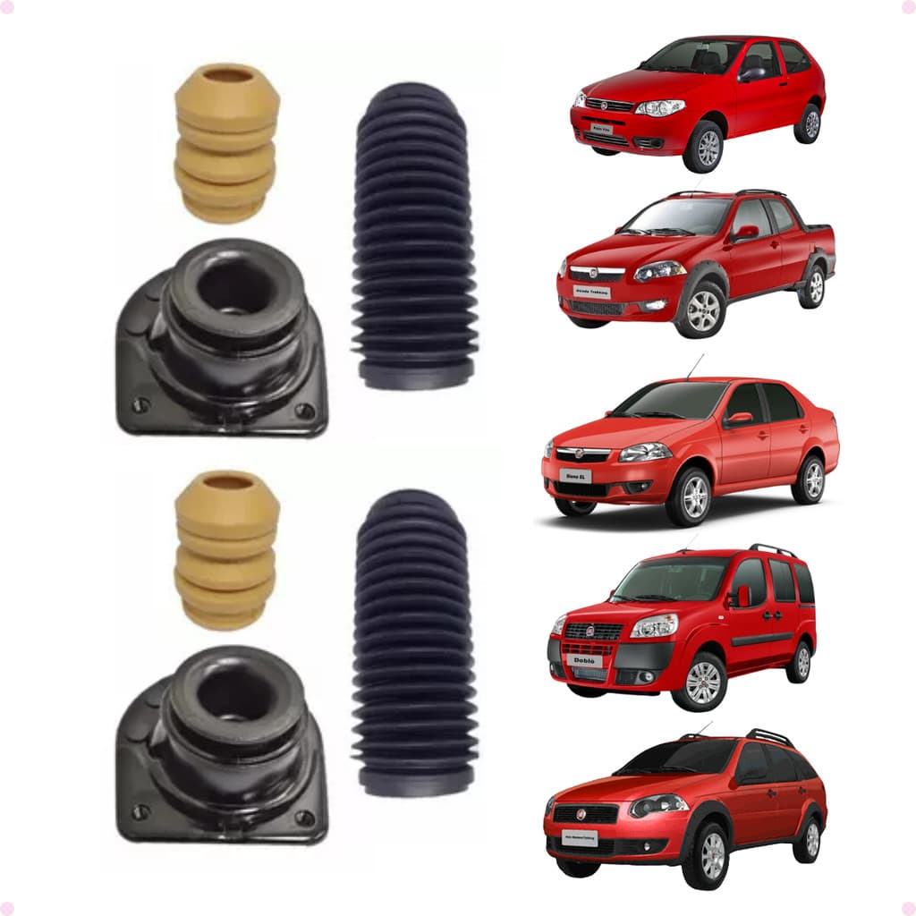 Kit Amortecedor Fiat Palio Strada Ideia Siena Doblô