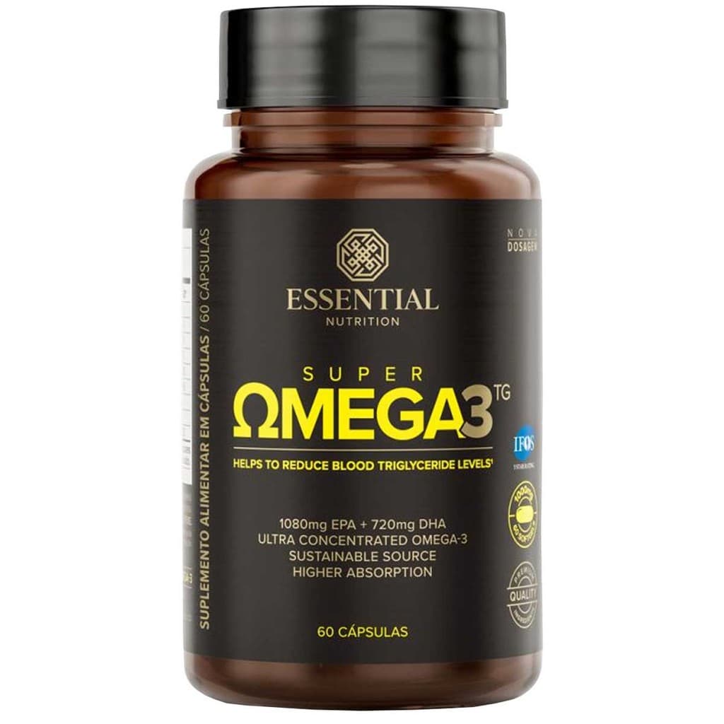 Ômega 3 Essential Super Ômega 3 TG 1000mg com 60 cápsulas
