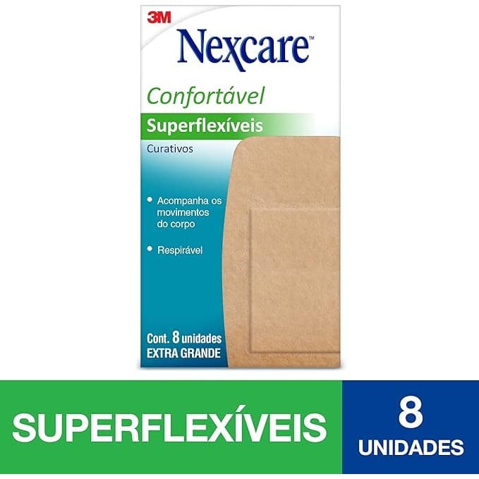Curativo Nexcare Joelho e Cotovelo 8 unidades