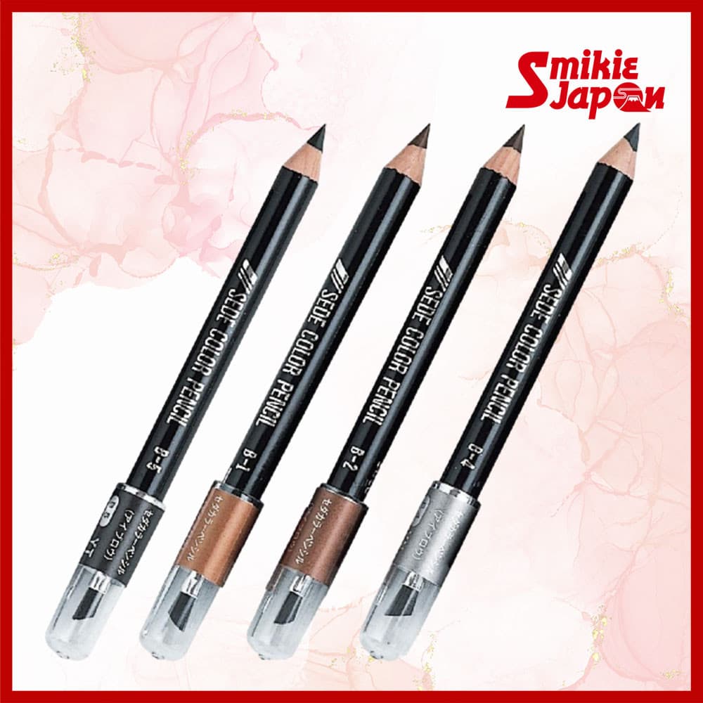 MEIKO Cosmetics Sede Color Pencil Lápis De Sobrancelha Com Pincel Direto Do Japão