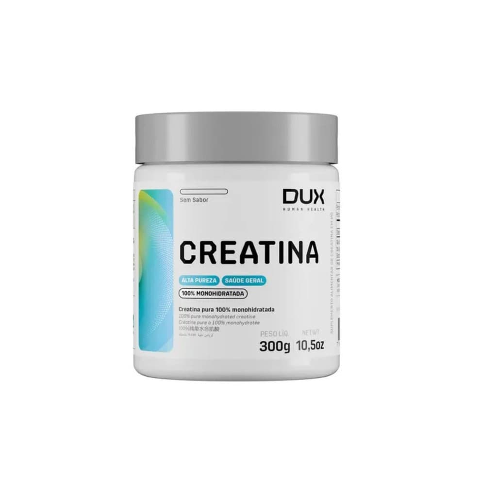 Creatina Monohidratada 300g Pó Sem Sabor Pura Alta Performance Força Muscular Suplemento Treino