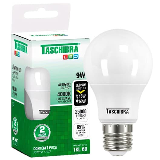 Kit 13 Lampada Led Bulbo 9w E27 Branco Neutro 4000k