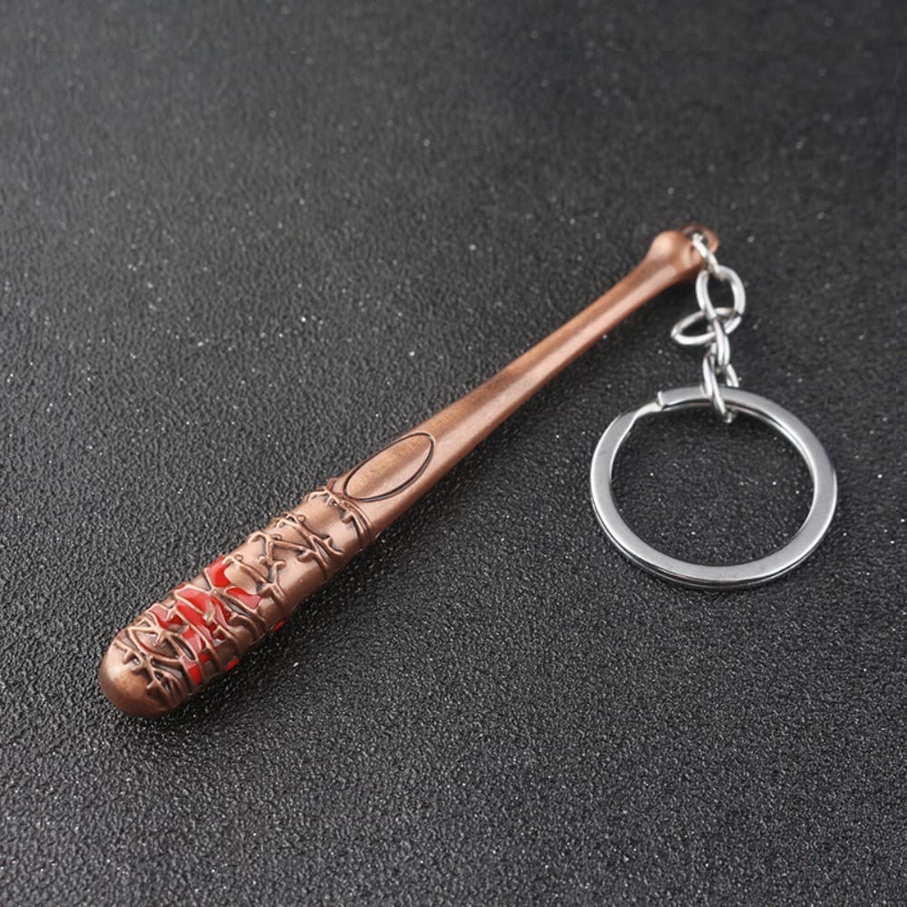 Filme The Walking Dead Stick Chaveiro Negan's Bat LUCILLE Em Forma De Morcego De Beisebol Para Homens De Carro Joias