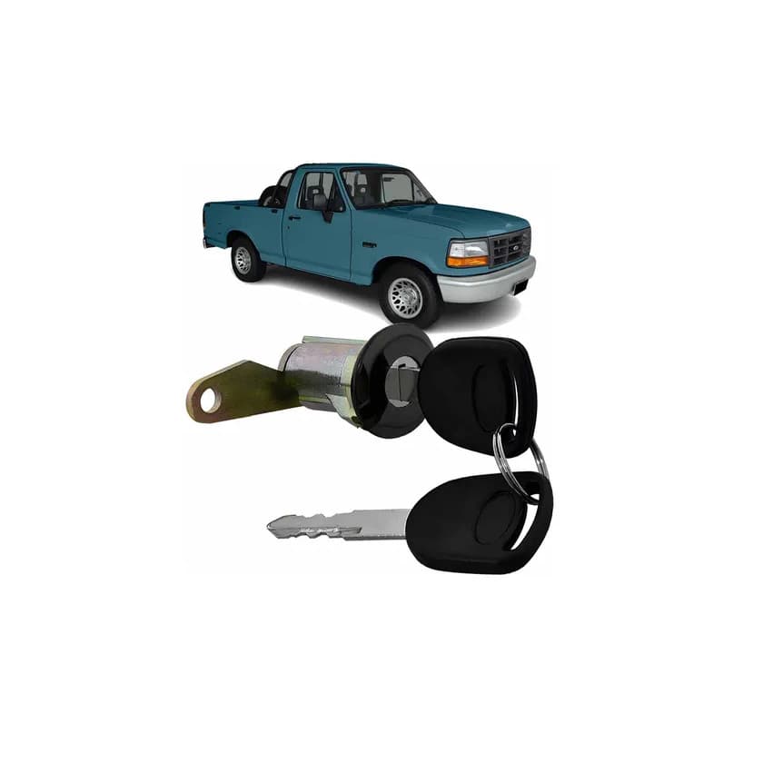 CILINDRO CHAVE PORTA F1000 F4000 93 Á 98 PRETO