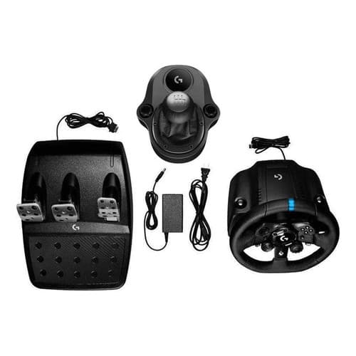 Volante Gamer PS5 PC Completo com Pedais e Câmbio Realista