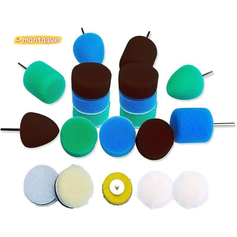 Almofada De Polidor Detalhada , Kit De Polimento Para Mini , Ferramenta Rotativa De Broca Elétrica , De Pequenas Áreas