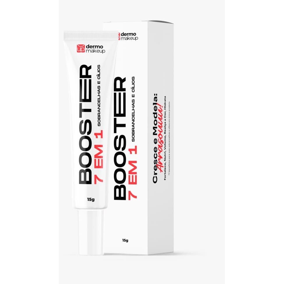 Gel Booster Sobrancelhas E Cílios Monoxidil Cresce E Modela 15g