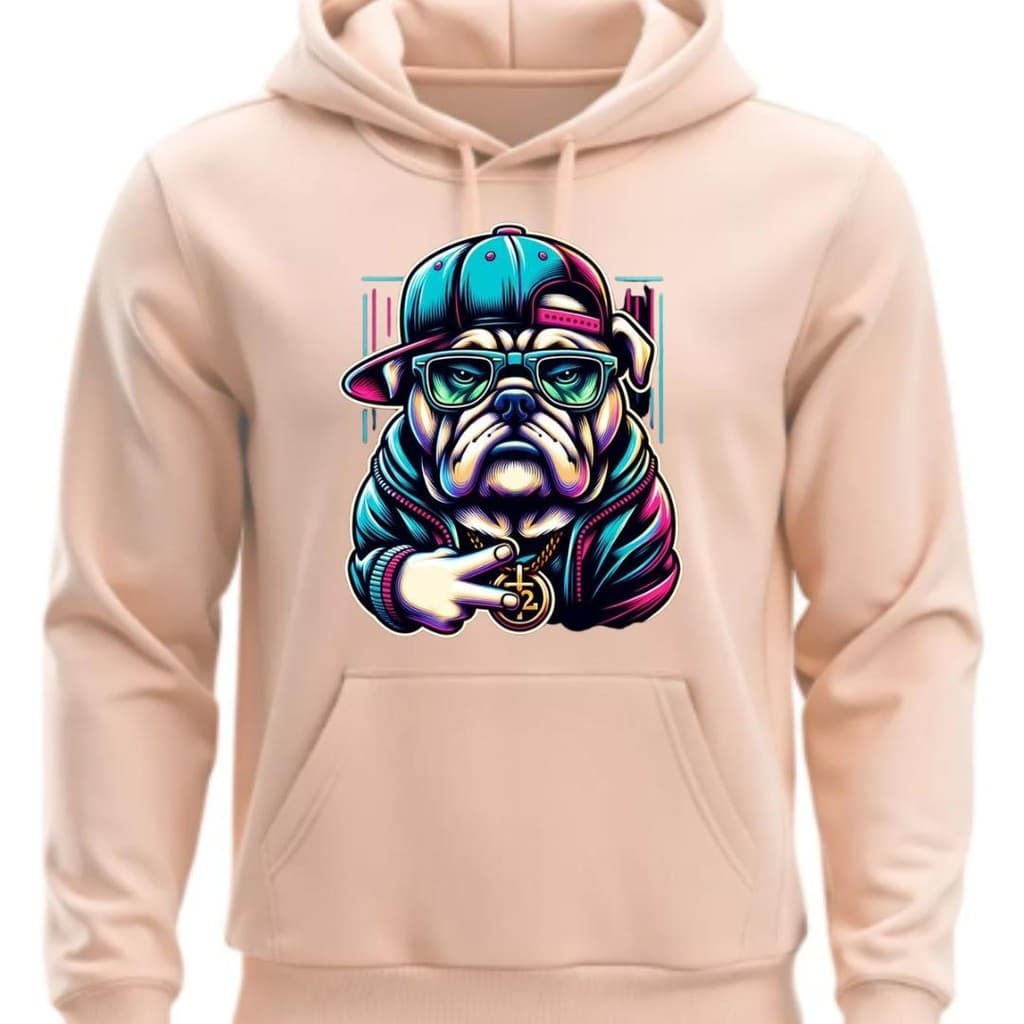 Moletom Canguru Personalizdo Dog Style Com Capoz