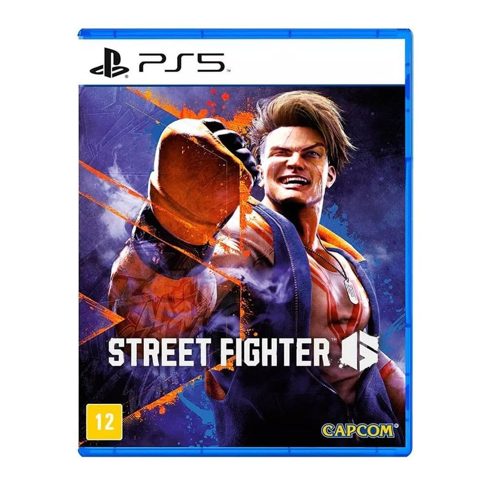 Jogo Street Fighter 6 - Ps5 em mídia fisica