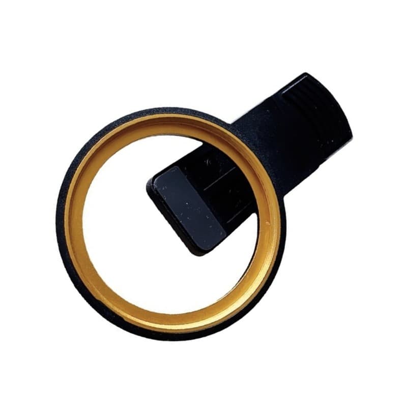 Estone 52mm Clipe Montagem Anel Lente Câmera Telefone Para CPL ND Adaptador Rosca Alumínio P