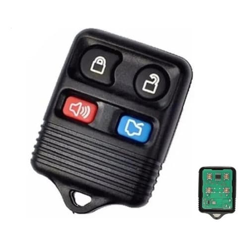 Controle Remoto Alarme Ford Ka Fiesta 2005 2006 2007 2008 2009 2010 2011 2012 Completo 4 Botões