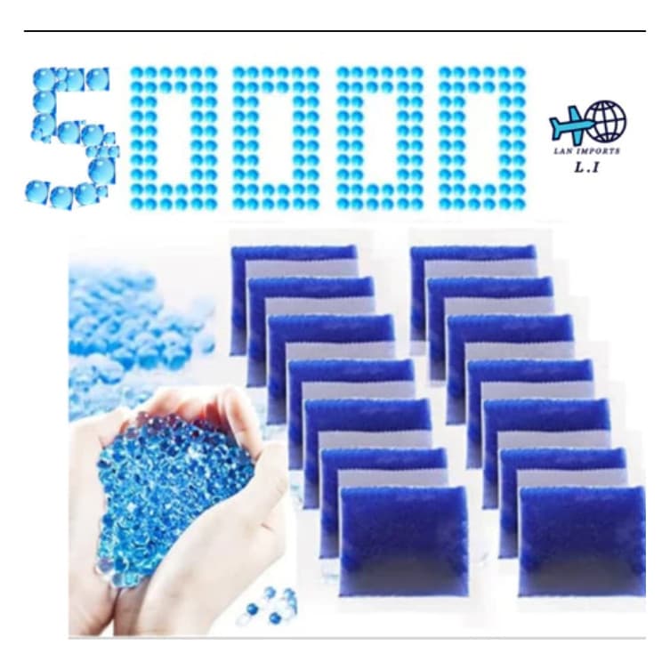 Refil 50 Mil Bolinha Gel Orbez Munição Arminha 7/8mm