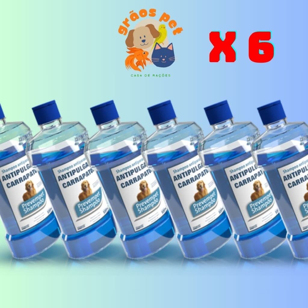 SHAMPOO PREVEMPET PARA CÃES OU GATOS 500ML