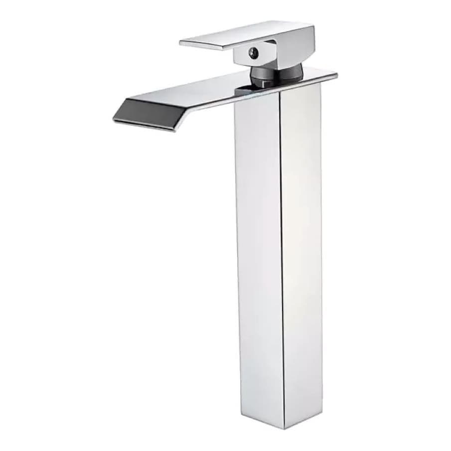 Torneira Inox Bica Alta Banheiro Monocomando Misturador Luxo