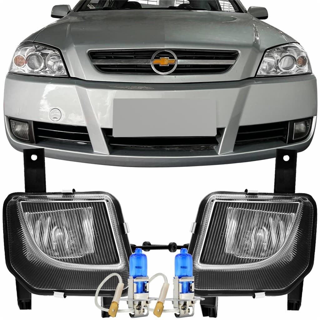 Par Farol Milha Astra 2003 à 2010 Zafira 2005 à 12 c/ Lâmp.