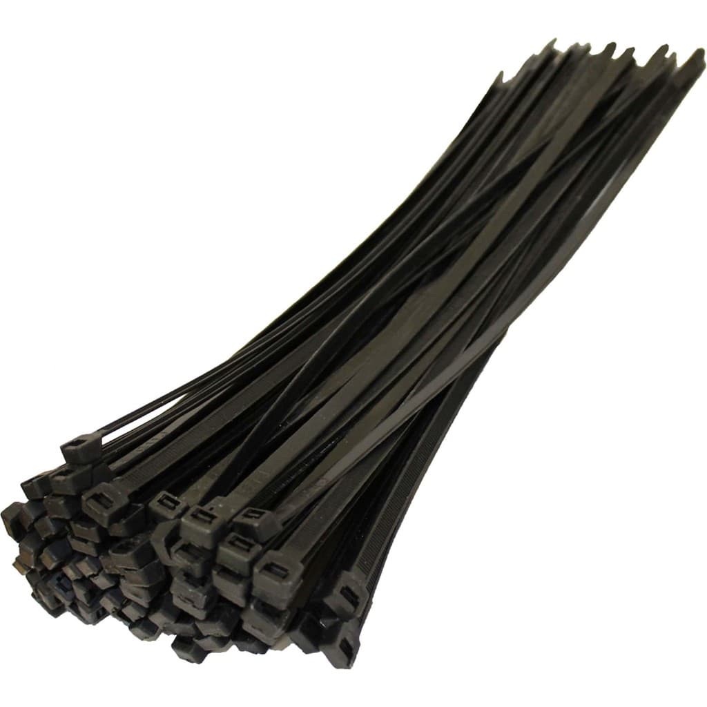 ABRAÇADEIRA NYLON 4,8X200MM ABCD0006 PRETA 100 UN - STORM