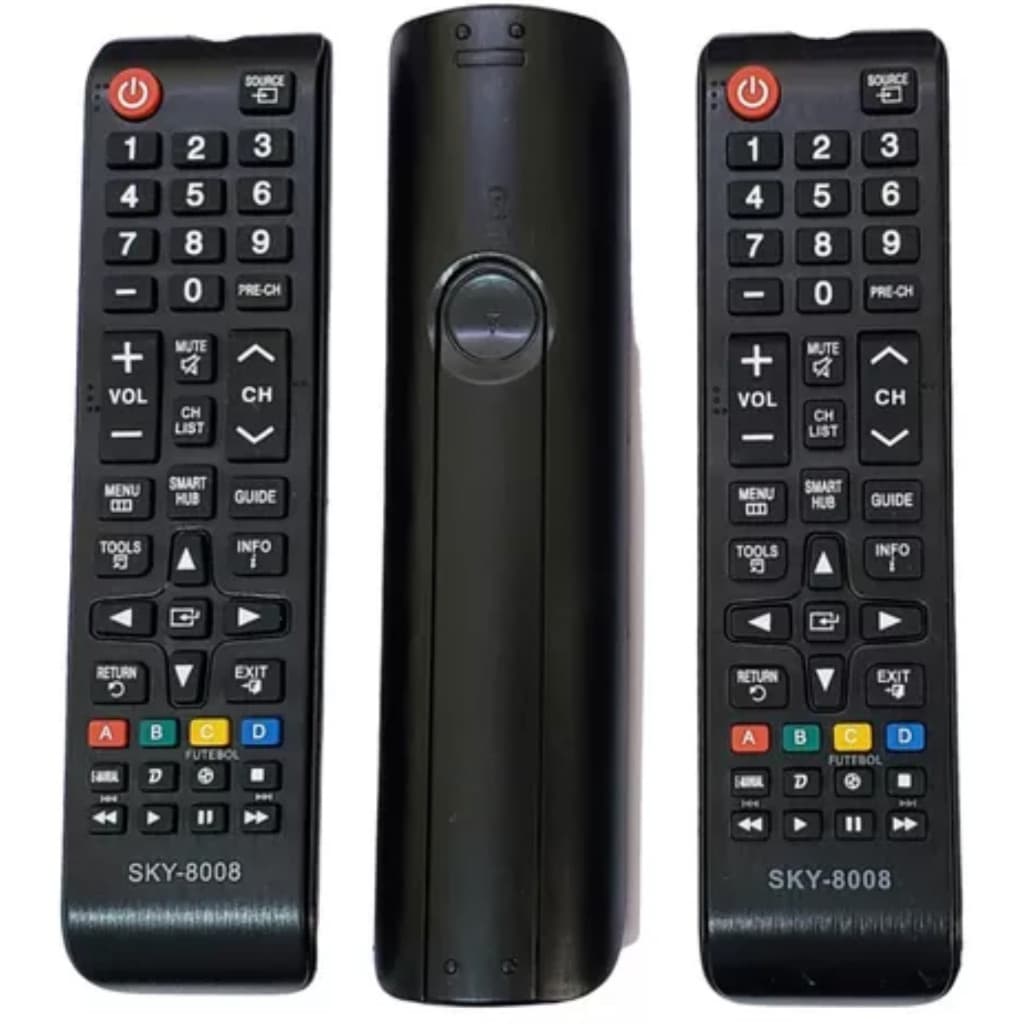 Kit 3 Controle Samsung Smart Tv 3d Futebol Universal Sky8008 Fbg Lelong