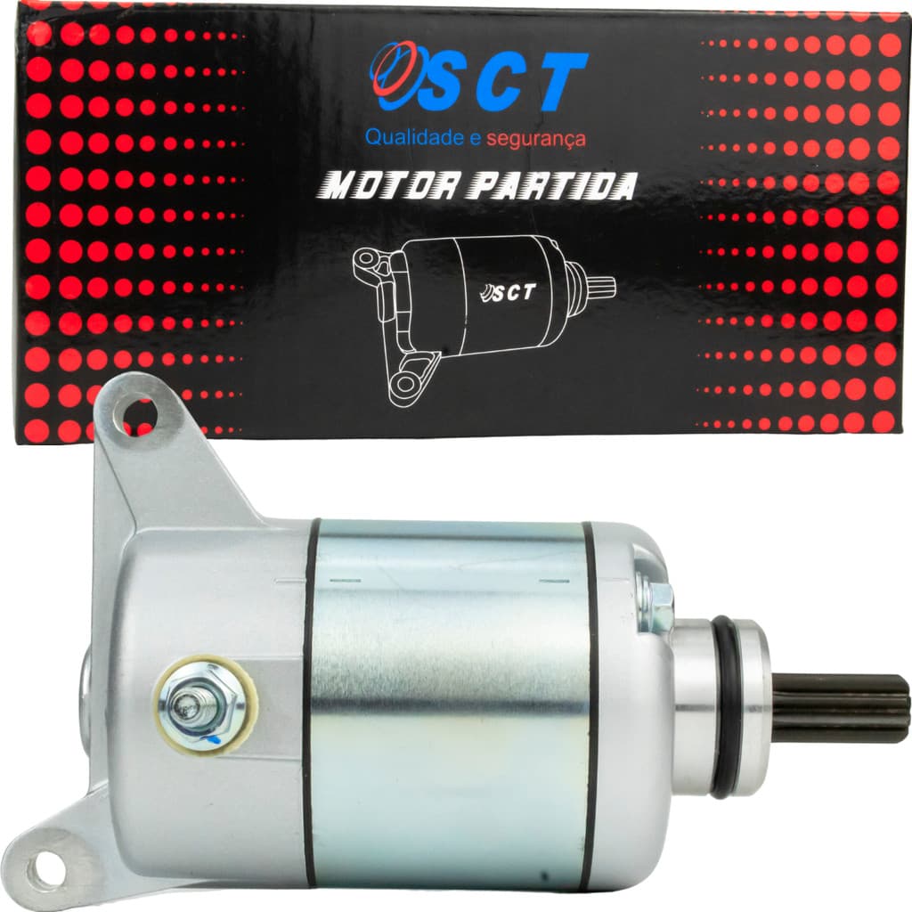 Motor De Partida Foguetinho P/ Honda Titan Fan Nxr Bros 150
