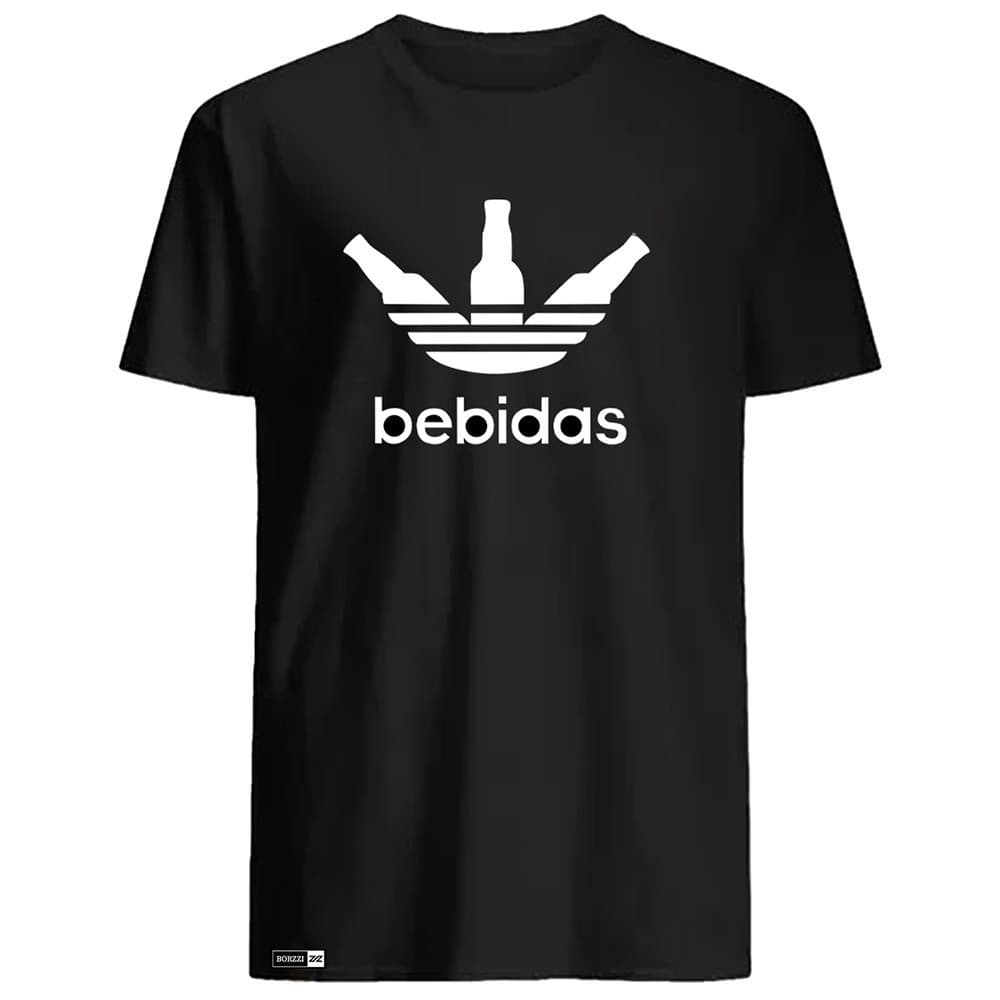 Camiseta Estampa Bebidas  100% Algodão de Qualidade