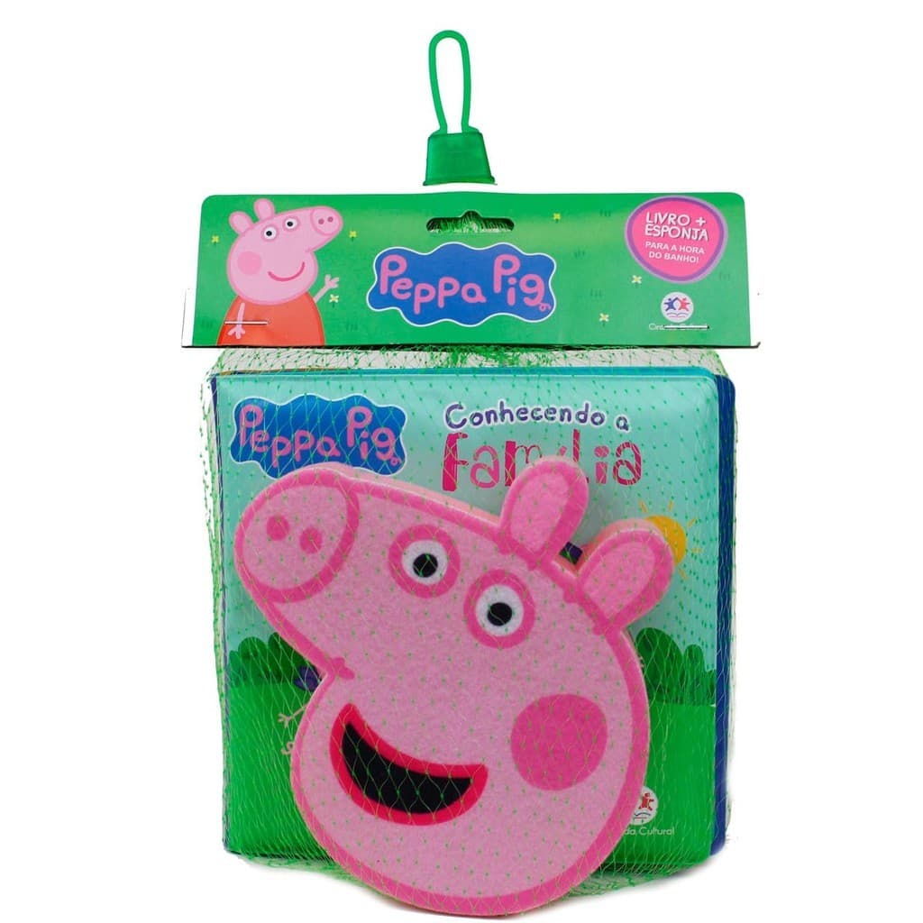 Livro Banho Minha Esponjinha - Peppa Pig