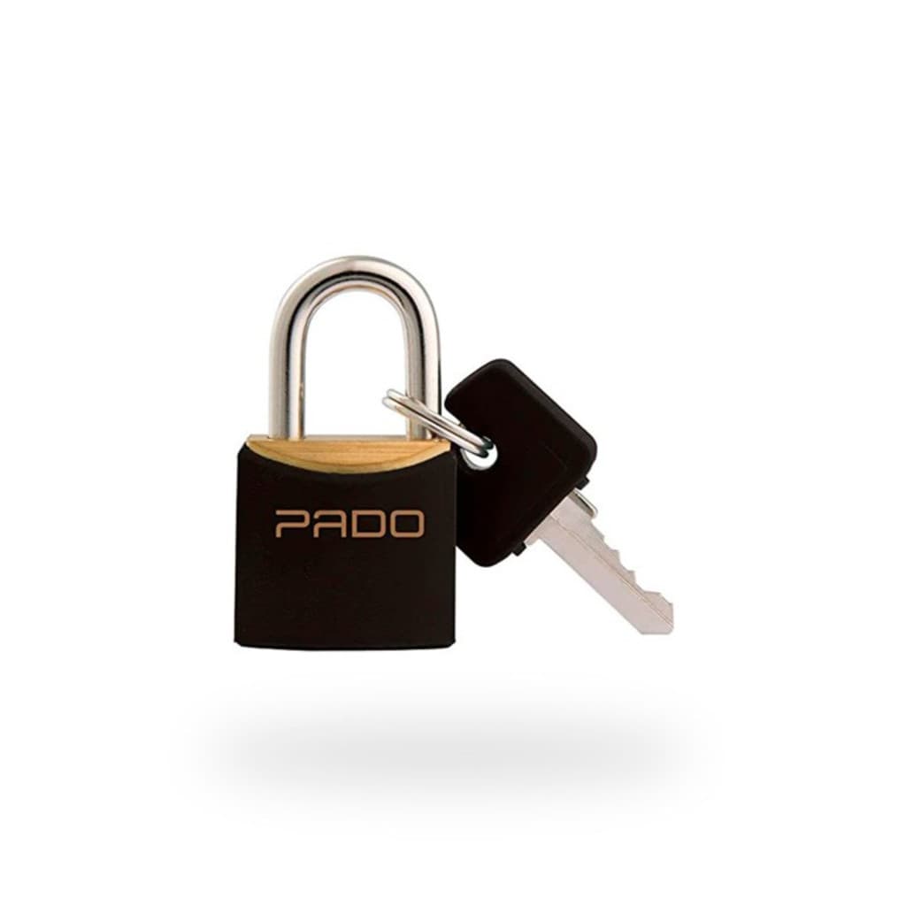 CADEADO CORES SM LT-30MM PRETO