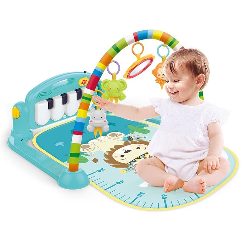 Tapete de Atividade Musical Bebê Piano Interativo LEAO Wakaii