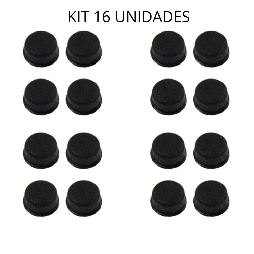 Borracha da Trempe Grade Ferro Fundido Fogão Cooktop Infinity Fischer - 16 peças