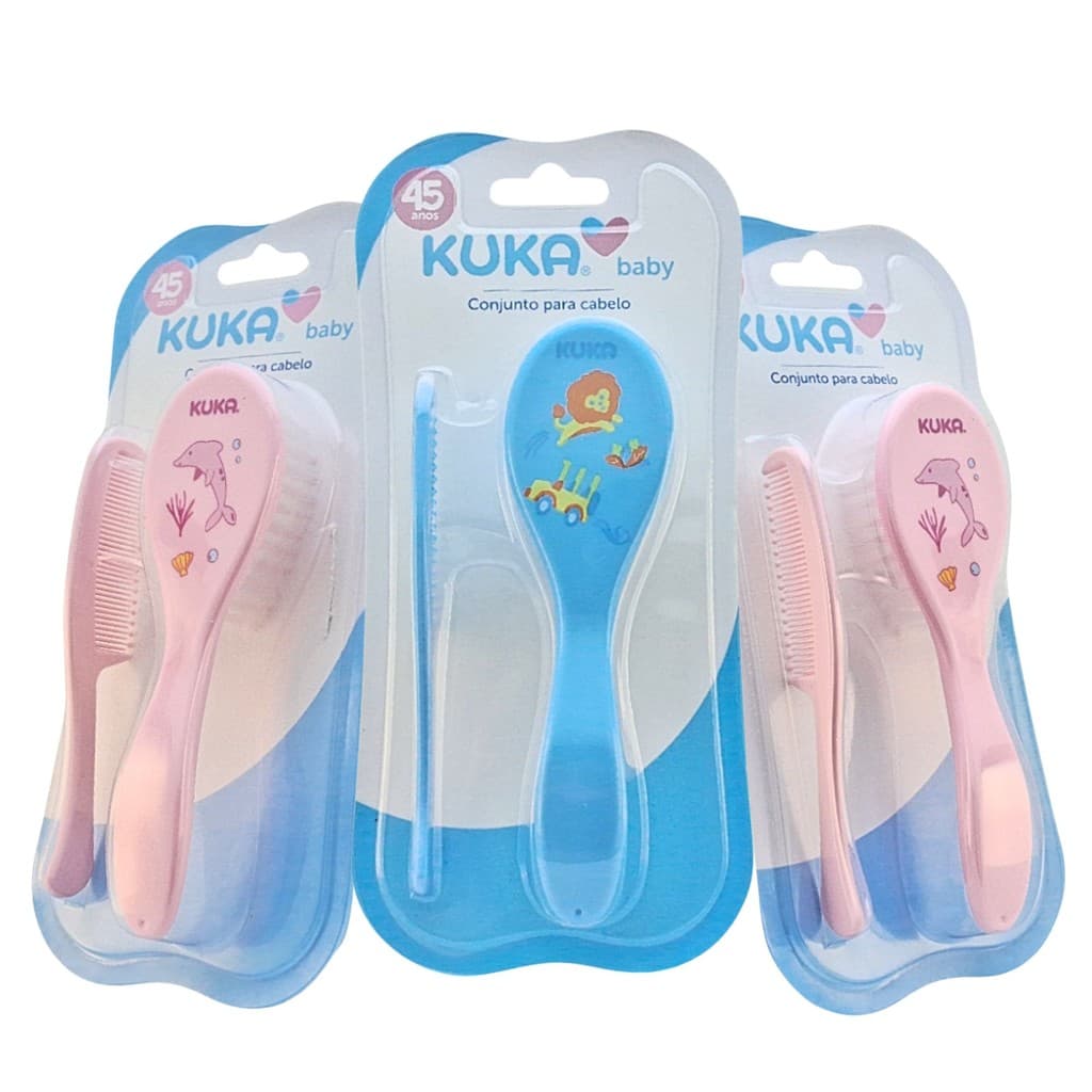 Kit Conjunto p/ Cabelo Infantil para Cabelo KUKA