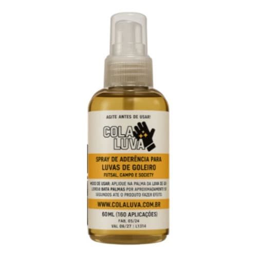 Cola Luvas - Grip Spray De Aderência Para Luvas De Goleiro