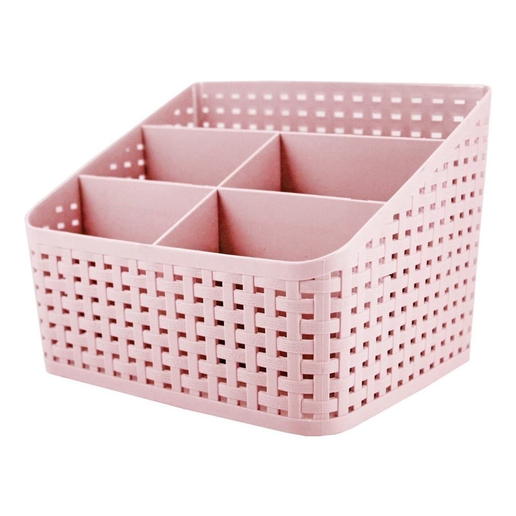Porta Trecos Organizador De Mesa Lápis Canetas Clips Decora Quarto Mesa Closet