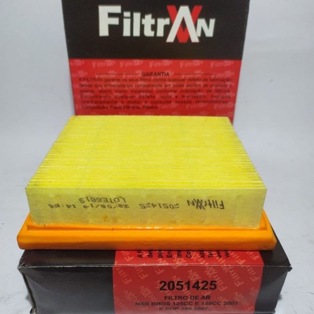 Filtro De Ar HONA XRE 190 Pop 110i Nxr Bros 125 150 160 Titan 125 / 150 Mix