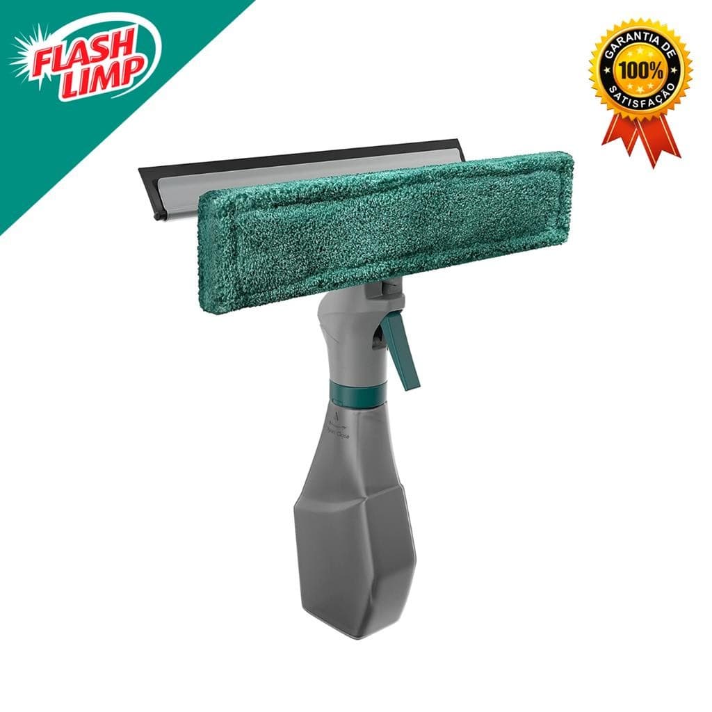 Limpa Vidros Spray, Rodinho e Limpeza, Reservatorio 230 ml, FLP6384 , Flash Limp