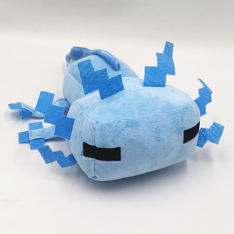 30cm Rosa Azul Axolotl Brinquedo De Pelúcia Macio Animal Dos Desenhos Animados Plushie Bonecas Crianças Adultos Gamer Pr