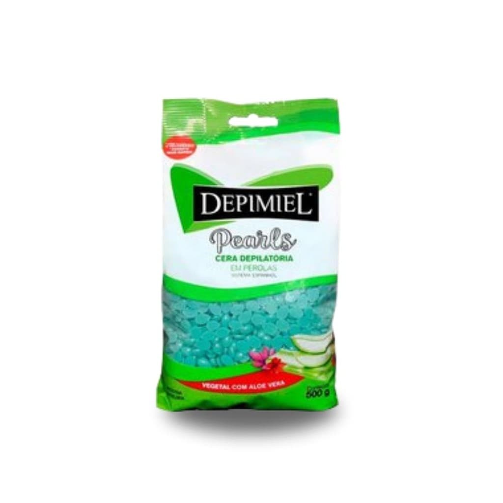Cera Depilatória Depimiel Vegetal Em Pérolas 500g