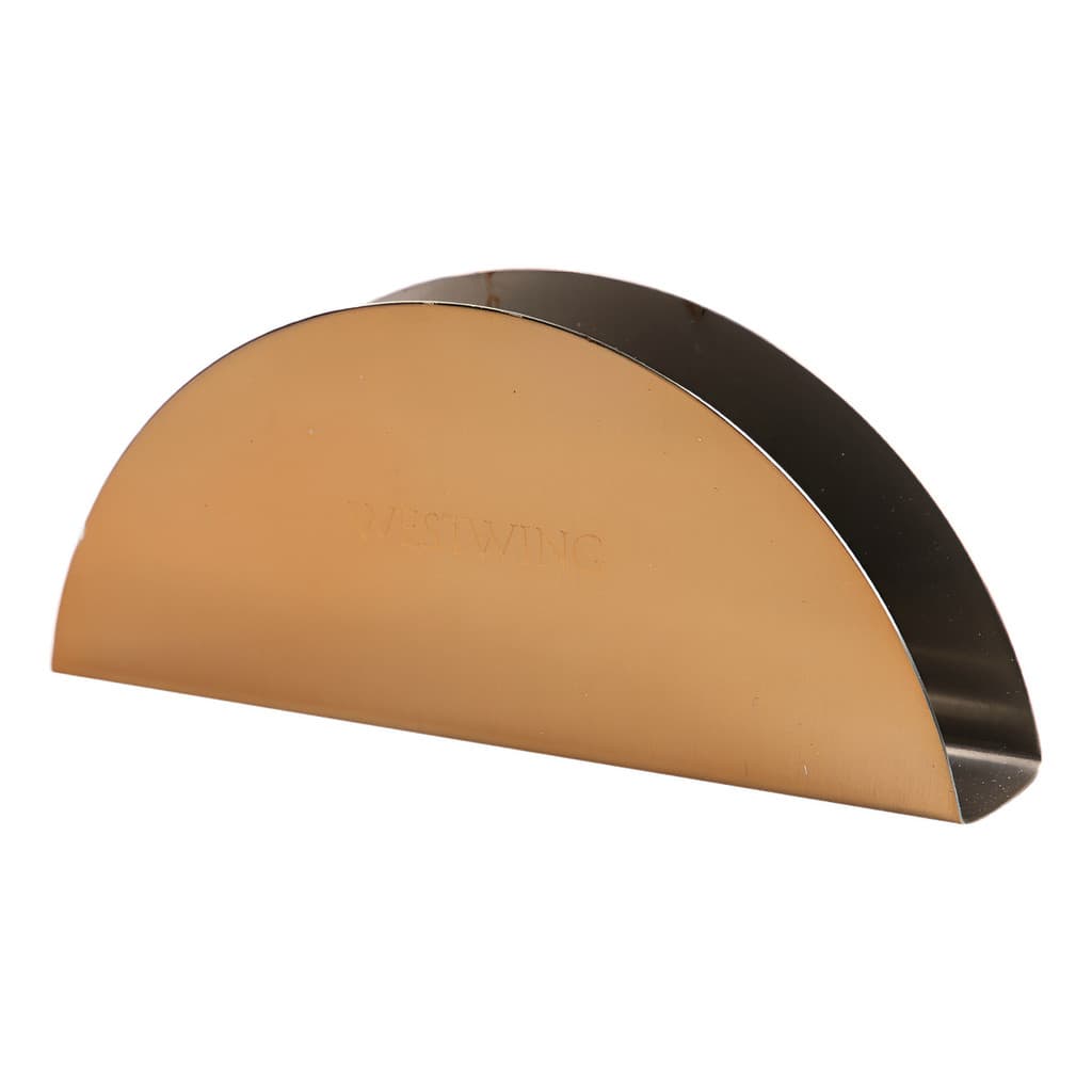 Porta-guardanapos Luxor Inox Dourado Westwing Collection