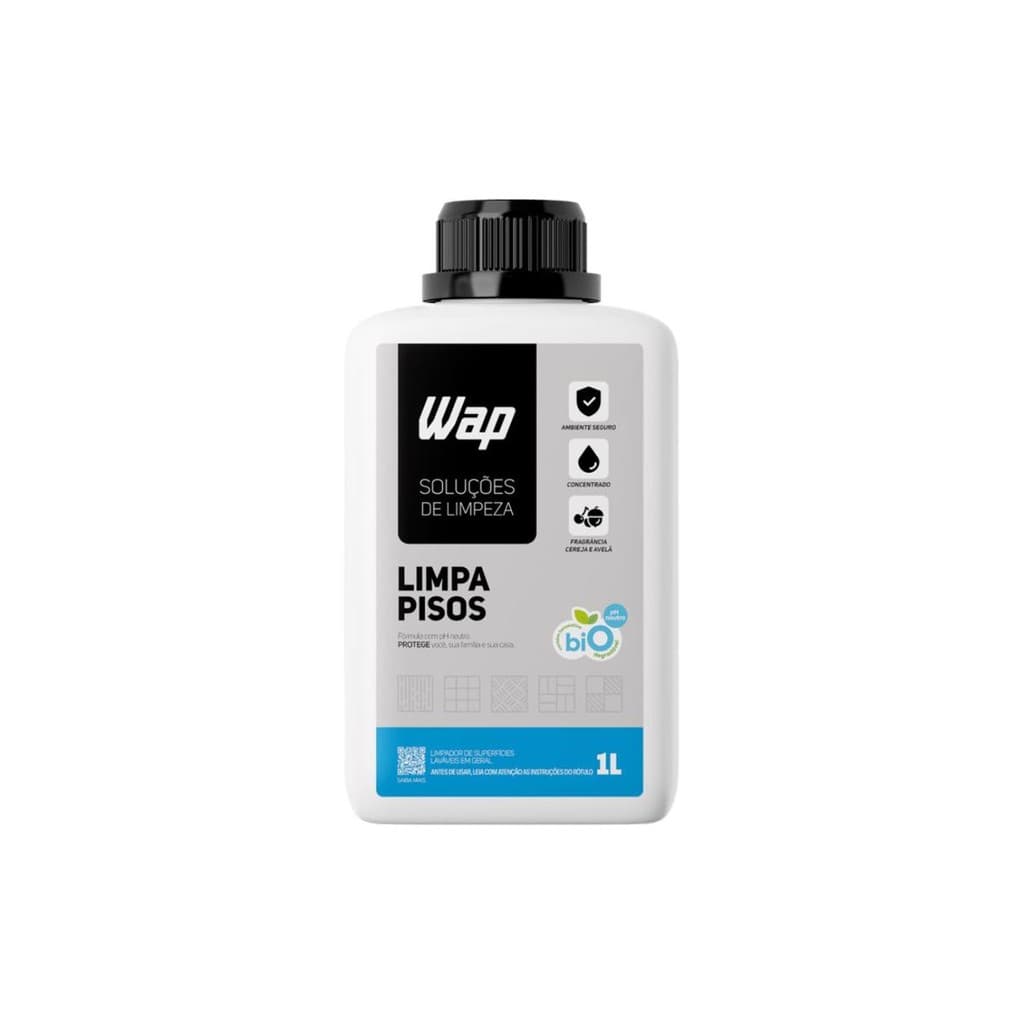 Limpador De Pisos E Superfícies Wap 1 Litro Limpa Pisos