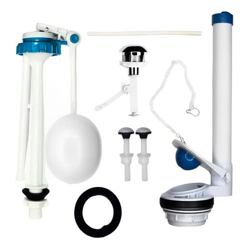 Kit Completo Reparo Caixa Acoplada Do Vaso Icasa 1.6gpf 6lpf