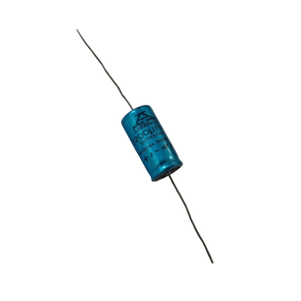 Capacitor Eletrolítico 2200uf 16v 105° Axial 15x30mm Ambalit