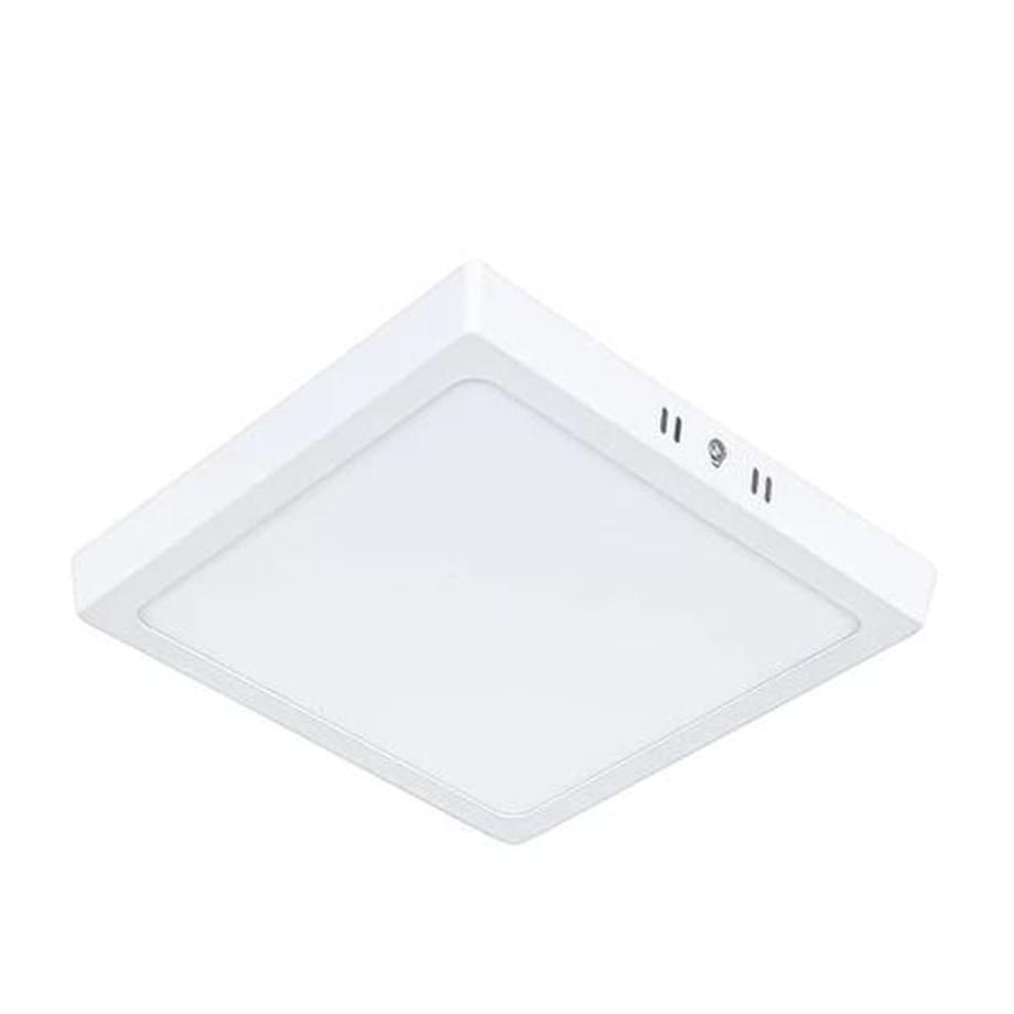 Luminária Painel de Led Plafon 24W Quadrado Sobrepor 3000k branco quente  Bivolt