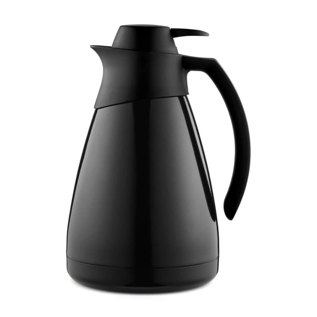 Bule Térmico Acolher 1L Sanremo Inox Garrafa Cor Preto Café Resistente Temperatura Livre de BPA