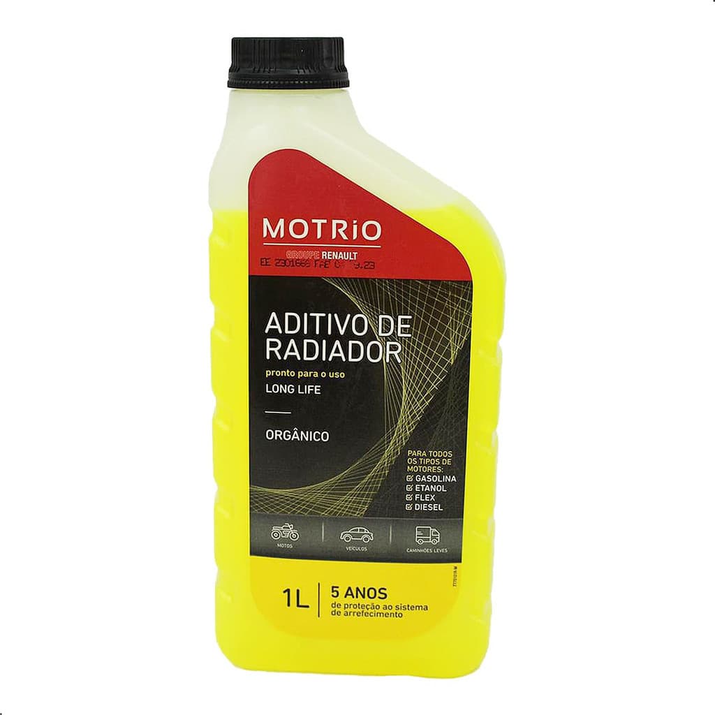 Líquido De Arrefecimento Renault Amarelo Renault Original