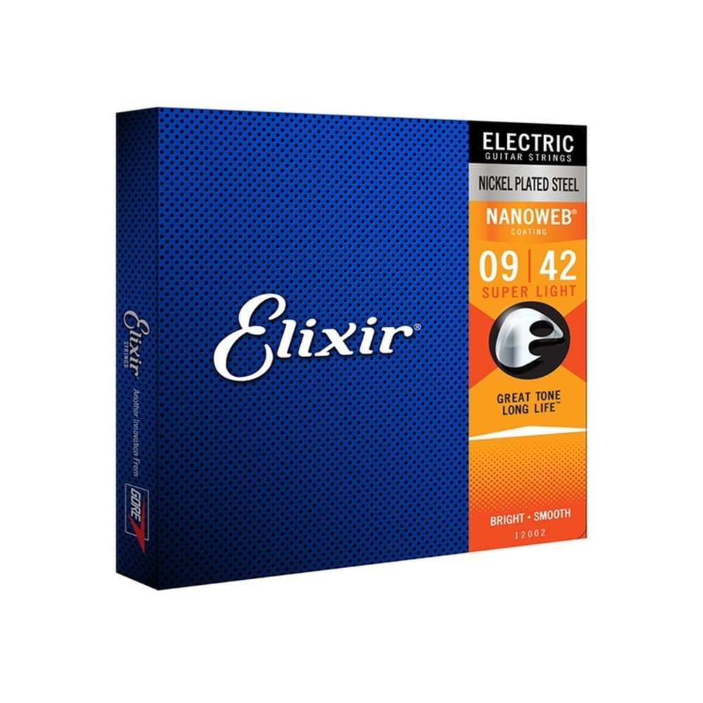 ENCORDOAMENTO ELIXIR 009 GUITARRA SUPER LIGHT 12002