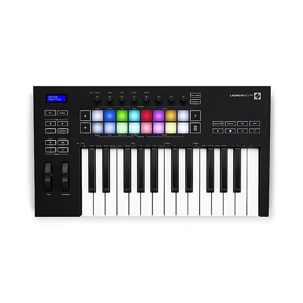TECLADO CONTROLADOR LAUNCHKEY 25 MK3 NOVATION