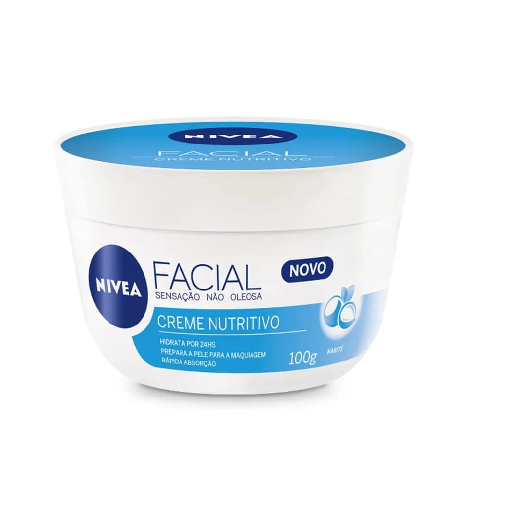 Creme Facial Nutritivo Sensação Não Oleosa 100g Nivea