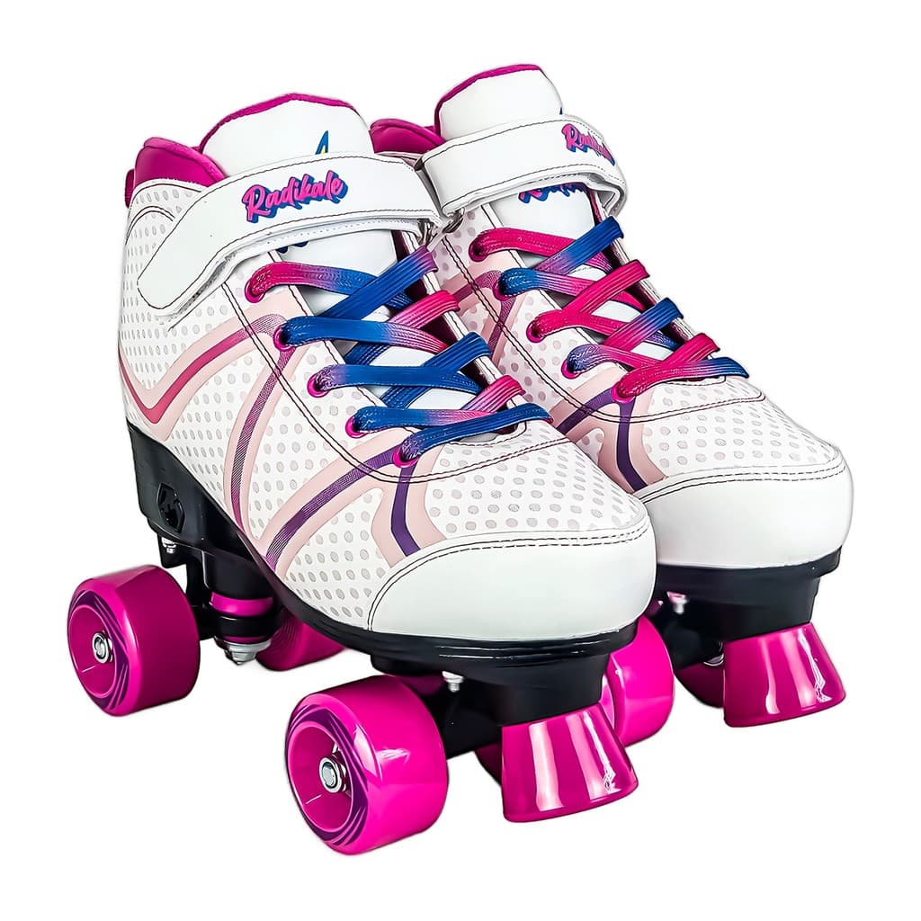 Patins 4 Rodas Infantil Tam. Ajustável Roller Tenis Estiloso Meninas 35-38 - Unitoys