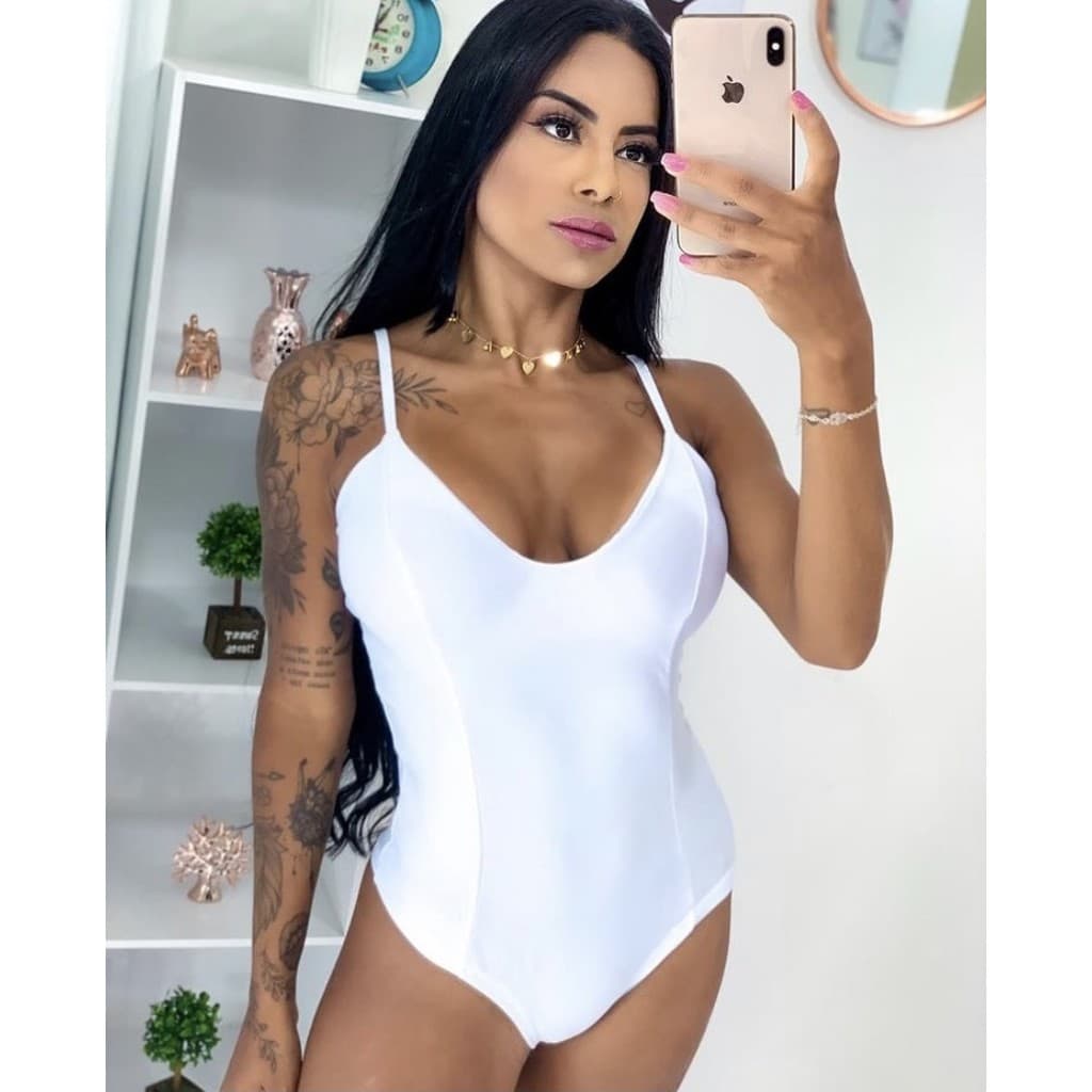 Body Poliamida Com Bojo